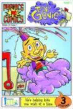 Paperback Phonic Comics: Teeny Genie - Level 1 Book