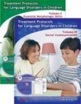 Paperback Treatment Protocols for Language Disorders in Children 2 Vol. Set Book