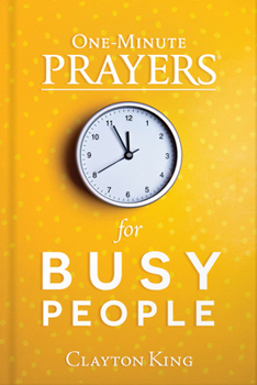 Hardcover One-Minute Prayers for Busy People Book