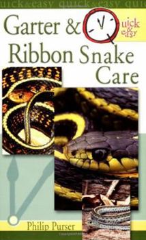 Paperback Quick & Easy Garter & Ribbon Snake Care Book