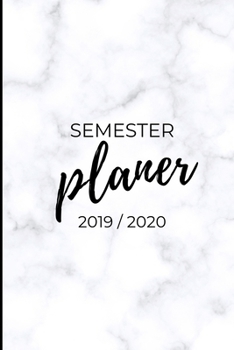 Semester Planer 2019 / 2020: A5 Coole Geschenkidee LINIERT zum Studium | Notizbuch für Studenten | Studienbeginn | Erstes Semester | Pruefung | Geburtstag | Terminkalender (German Edition)