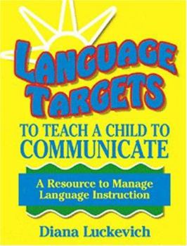 Paperback Language Targets to Teach a Child to Communicate Book