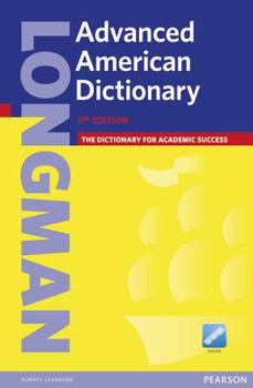 Paperback Longman Advanced American Dictionary with PIN Access Code, Paperback (3rd Edition) Book