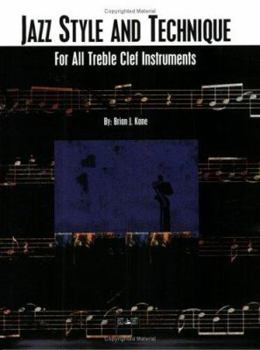 Paperback Jazz Style and Technique for All Treble Clef Instruments Book