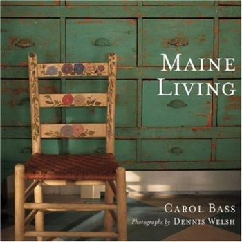 Hardcover Maine Living Book