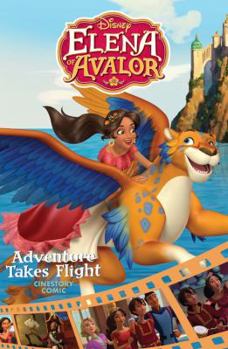 Paperback Disney Elena of Avalor: Adventure Takes Flight Cinestory Comic Book
