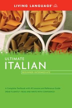 Paperback Ultimate Italian Beginner-Intermediate (Coursebook) [Large Print] Book