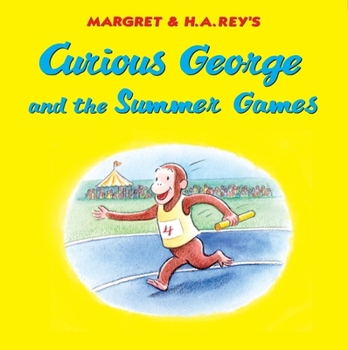 Hardcover Curious George and the Summer Games Book