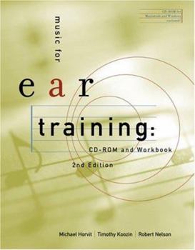 Spiral-bound Music for Ear Training [With CDROM and Workbook] Book