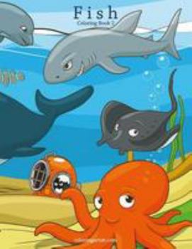 Paperback Fish Coloring Book 2 Book
