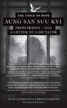 Paperback The Voice of Hope: Aung San Suu Kyi from Prison - and A Letter To A Dictator Book
