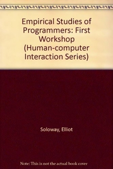 Paperback Empirical Studies of Programmers: First Workshop Book