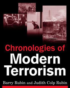 Hardcover Chronologies of Modern Terrorism Book