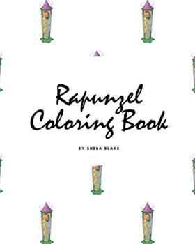 Paperback Rapunzel Coloring Book for Children (8x10 Coloring Book / Activity Book) Book