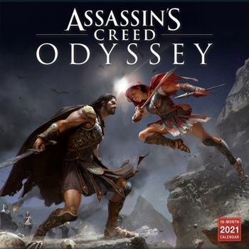 Calendar 2021 Assassin's Creed Odyssey 16-Month Wall Calendar: By Sellers Publishing Book