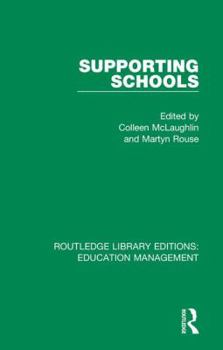 Hardcover Supporting Schools: Advisory Worker's Role Book