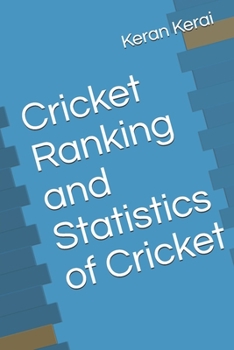 Paperback Cricket Ranking and Statistics of Cricket Book