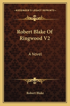 Paperback Robert Blake Of Ringwood V2 Book