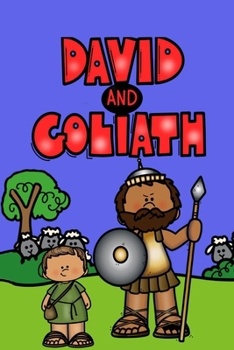 Paperback David and Goliath: A Children's Bible Story Book
