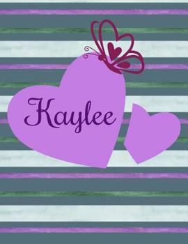 Paperback Kaylee: Personalized Sudoku Activity Notebook - 100 Large Print Puzzles - Brain Logic Puzzle Book - Game Instructions and Answ Book