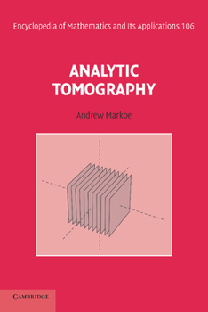 Paperback Analytic Tomography Book