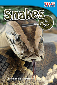 Paperback Snakes Up Close Book