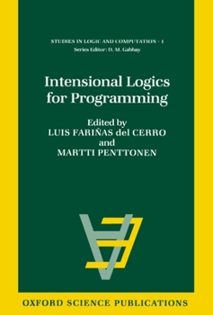 Hardcover Intensional Logics for Programming (Studies in Logic and Computation) Book