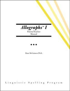 Spiral-bound Allographs I: Parent/Teacher Manual Book