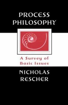 Hardcover Process Philosophy: A Survey of Basic Issues Book