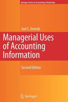 Perfect Paperback Managerial Uses of Accounting Information - Springer MyCopy Edition Book