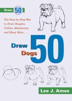 Paperback Draw 50 Dogs Book