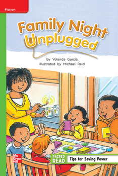 Spiral-bound Reading Wonders Leveled Reader Family Night Unplugged: Beyond Unit 5 Week 4 Grade 2 Book