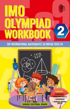 Paperback SPH International Mathematics Olympiad (IMO) Workbook for Class 2 - MCQs, Previous Years Solved Paper and Achievers Section - SOF Olympiad Preparation Book