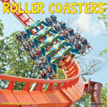 Calendar Roller Coasters 2022 Wall Calendar Book