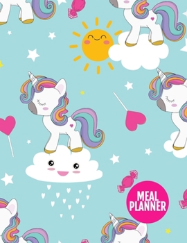 Meal Planner: Nifty Year 365 Daily - 52 Week Calendar Meal Planner Daily Weekly and Monthly For Track & Plan Your Meals Food Planning | Large 8.5 x 11 Inch | 110 Pages  - Cover Design BR 000239