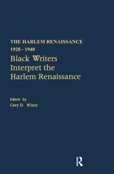 Hardcover Black Writers Interpret the Harlem Renaissance Book