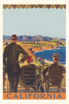 Paperback The Vintage Journal People on Deck over looking Coast Book