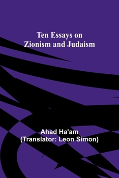 Paperback Ten Essays on Zionism and Judaism Book