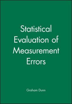 Hardcover Statistical Evaluation of Measurement Errors Book