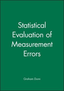 Hardcover Statistical Evaluation of Measurement Errors Book