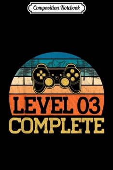 Composition Notebook: Level 2 Complete 2nd Wedding Anniversary Video Gamer  Journal/Notebook Blank Lined Ruled 6x9 100 Pages