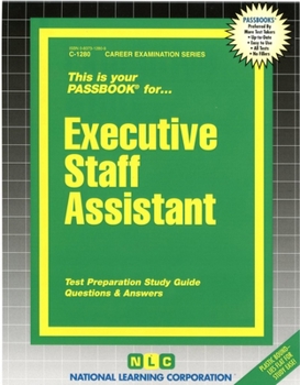 Plastic Comb Executive Staff Assistant: Passbooks Study Guide Book