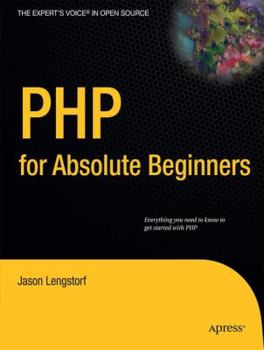 Paperback PHP for Absolute Beginners Book