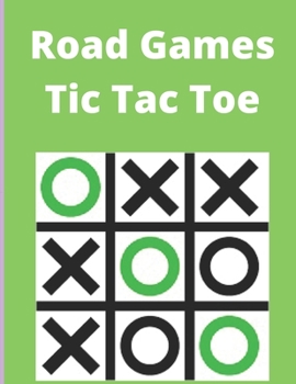 Paperback Road Games Tic Tac Toe Book