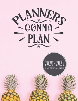 Paperback 2020-2021 2 Year Planner: January 1, 2020 to December 31, 2021 Weekly & Monthly Planner + Calendar Views 2 Year Calendar 24 Month Agenda Planner Book