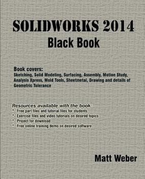 Paperback SolidWorks 2014 Black Book