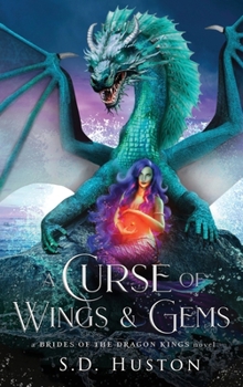 Hardcover A Curse of Wings & Gems: A Cursed Royals Fantasy Romance Book