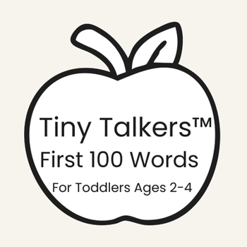 Paperback Tiny Talkers(TM): First 100 Words Book