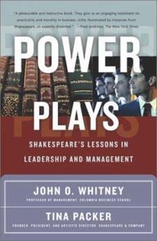 Paperback Power Plays: Shakespeare's Lessons in Leadership and Management Book