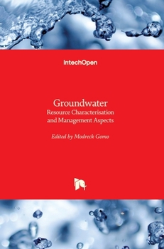 Hardcover Groundwater: Resource Characterisation and Management Aspects Book